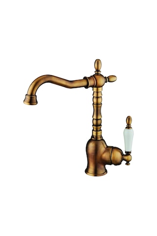 Gpd Retro Tek Gövde Lavabo Bataryası Antik Eskitme Mtl180-So