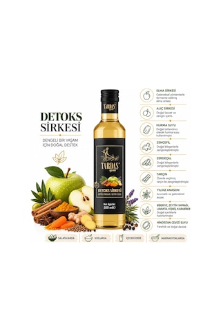 Tardaş Egenin Detox Sirkesi 500 Ml