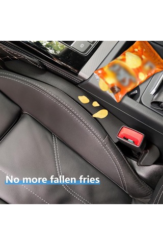 Fosenze Araç Koltuk Aralığı Dolgusu - Küçük Eşyaların Düşmesini Engeller, Araç İç Gerekli Şeyleri Düzenler - Çift Paket