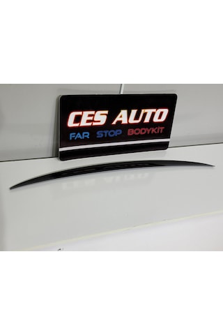 Vw Passat B6 B7 B8 R Line Piano Black Bagaj Spoiler İthal Sıfır