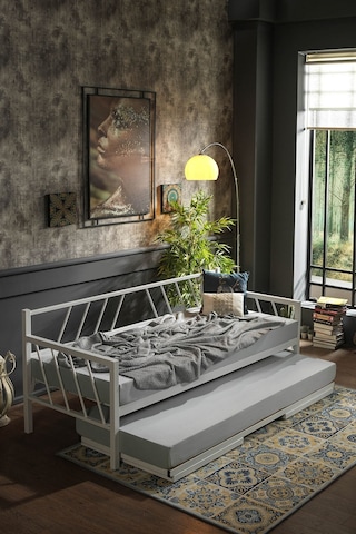 Bedliga Glory Yavrulu Daybed Tek-Çift Kişilik Metal Karyola