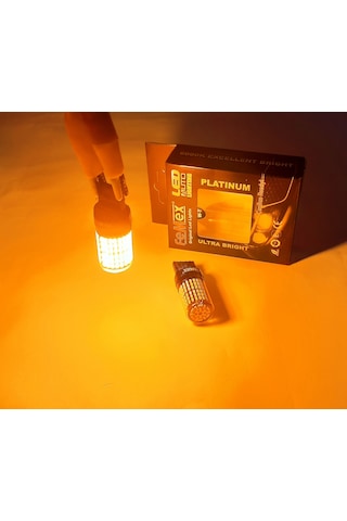 Femex Platinum T20 7440 7443 Led Ampul Tek Duy Çift Duy Turuncu