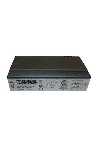 Phoenix Contact DT-LAN-CAT.6+ 10Gbps Ethernet Yıldırım Koruyucu RJ45 DIN-Ray