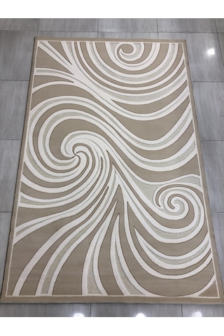 Saray Halı 3B 11258 R Krem 150X230 Bej 4 M2 Halı !