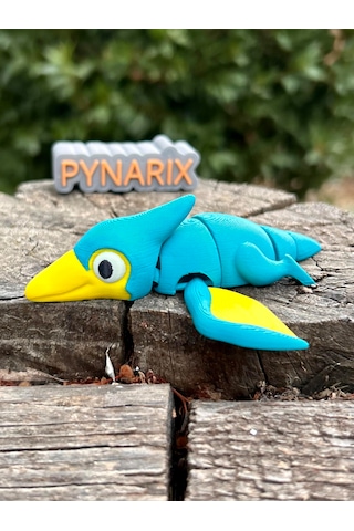 Pterodaktil Oyuncak Figürü Gökyüzünün Kadim Efendisi 3d Hareketli Organik Model - Orta Boy Dinozor