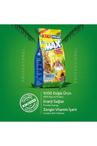 Kiki Excellent Max Menu Tavşan Yemi 1 Kg