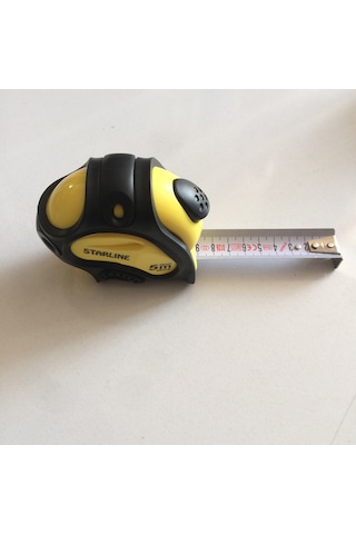 STARLİNE ÇELİK ŞERİT METRE 5 METRE 25MM PROFESYONEL METRE