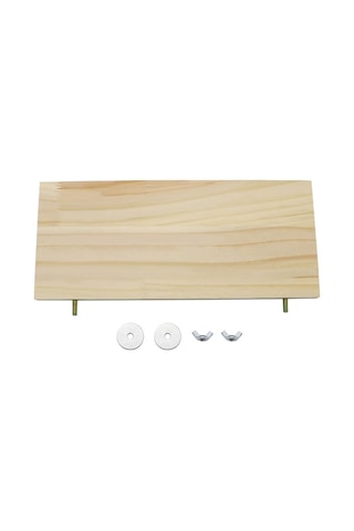 Tr Kuş Tüneği Platformu, Cilalı Ahşap, Güvenli Ve Stabil, Kuş Papağan Ve Küçük Evcil Hayvan İçin 30 X 5,3 İ