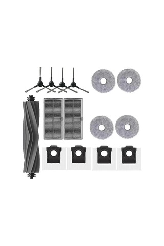 L10s Pro Ultra Heat, X30 Ultra, X30 Pro Elektrikli Süpürge Aksesuarları Ana Yan Fırça Filtresi Paspas Toz Torbası