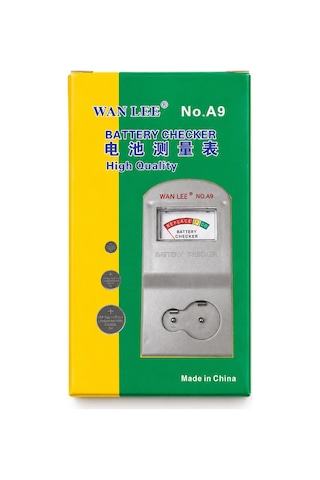 Wan Lee A9 Analog Saat Pili Ve Düğme Pil Test Cihazı