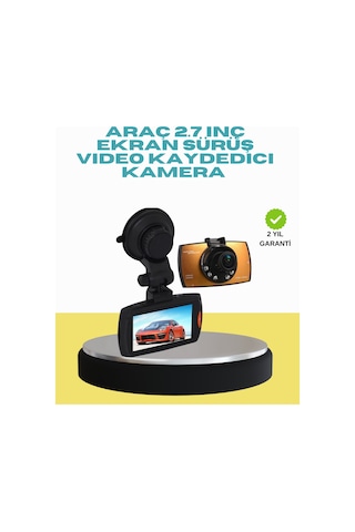 Araç İçi Güvenlik Kamerası Hareket Algılamalı Hd Dvr