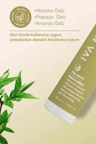 İva Natura Matcha Özlü Tonik Sprey Destekli Ferahlatıcı & Dengeleyici Bakım 100 Ml
