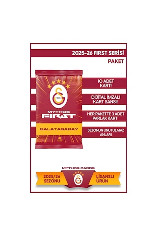 Mythos Galatasaray 2025-26 First Oyun Kartı