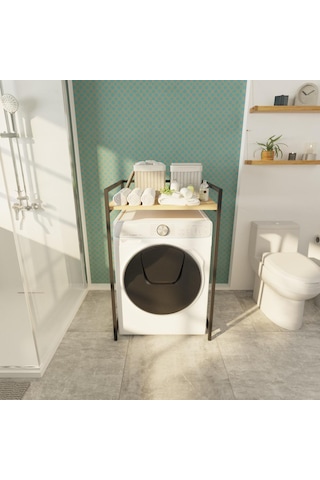 Adel Çamaşır Makinesi Dolabı Safirmeşe Safir Meşe