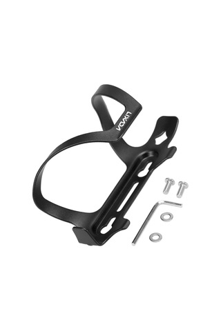 Lixada Hafif Bisiklet Şişe Tutucu Alaşım Mtb Su Şişesi Y12001b Siyah Siyah