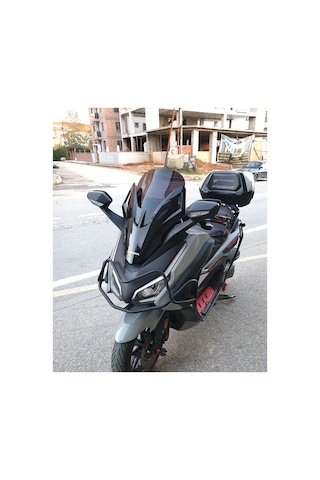 Motocam Honda Forza 250 Ön Cam 2021-2026 Model 47cm Siyah Renkli 4mm İade Yoktur