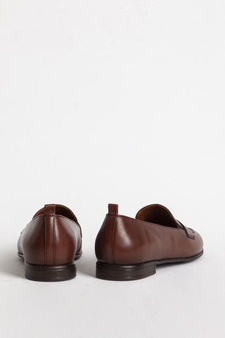 Dericlub Kadın Gerçek Deri Loafer Br 04037 Taba