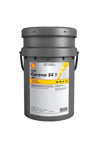 Shell Corena S4 R 46 Kompresör Yağı 20 L