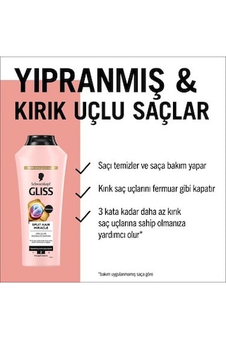 İyonik Kompleks İle Kırık Uçları Mühürleyen Şampuan 400ml Normal
