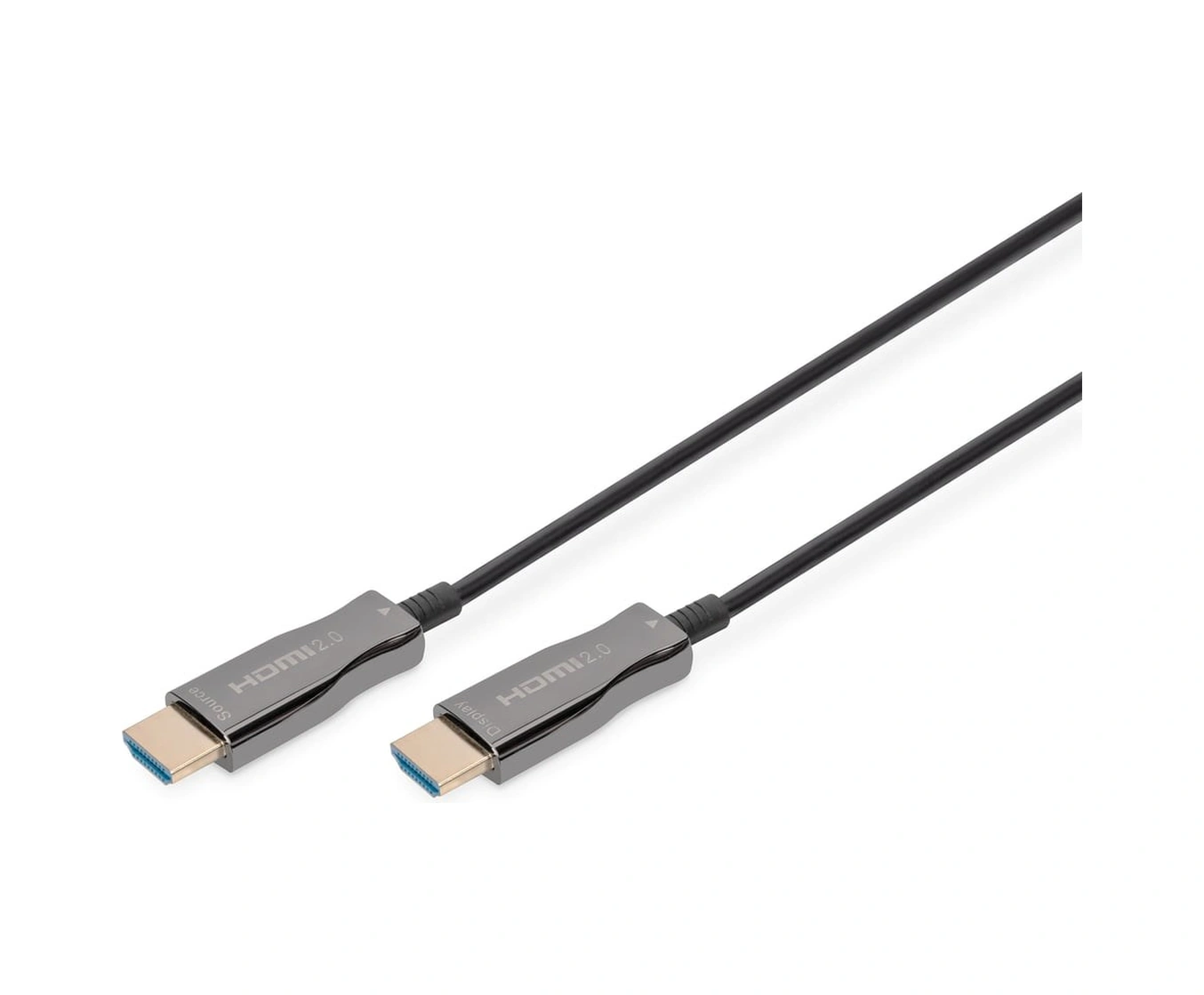 Digitus 30 Metre 4k Fiber Hdmı Kablo Sıkıştırmasız Görüntü Aktarımı Aoc