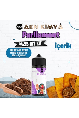 Parliament Yoğun Dıy Kit Çilek Gıda Aroması %25 Oranda Aroma İçerir Hazır Değildir 100 Ml