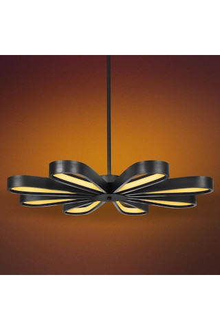 Flower Modern Led Avize Sarkıt Linear Aydınlatma