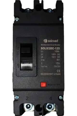 Solinved 80a 1000v 2 Kutuplu Dc Şalter - Solm3dc-80