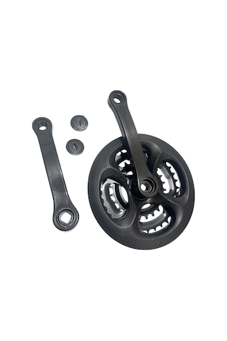 Bisiklet 3'lü Aynakol Takımı Karbon Görünümlü 24/34/42