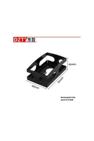 Monyee Ahşap İşleri İçin Elektrikli Kare Delici Uyumlu Aksesuar - Sağlam Konstruksiyonlu, Kolay Kullanım, 88927 Siyah Dikdörtgen Tipi