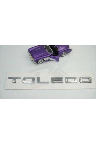 Seat Toledo Bagaj Krom Yazı Logo Amblem