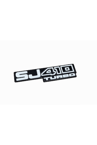 Suzuki Samurai Sj410 Turbo Bagaj - Çamurluk Yazısı Plastik 3d 0