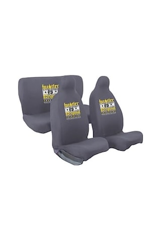 Mirsepet Fiat Palio Weekend İle Uyumlu Oto Koltuk Kılıfı Gri 4 Parça Tasarım Logo Hustle 22985992