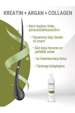 Durulanmayan Yoğun Bakım Saç Kremi 250 ml