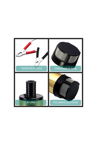 Kizilirmak 12 Volt Alüminyum Dalgiç Tipi Sivi Aktarma Pompasi 195941595