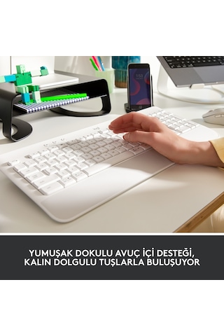 Logitech Signature K650 Bilek Destekli Kablosuz Klavye