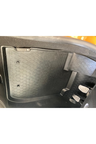 Turkmenaksesuar Dacia Duster Refref 4D Havuzlu Kauçuk Paspas 2018 Ve Üstü Siyah