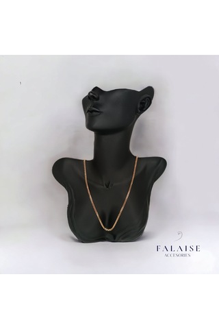 Ezme Zincir Kolye 60cm - Küçük Altın