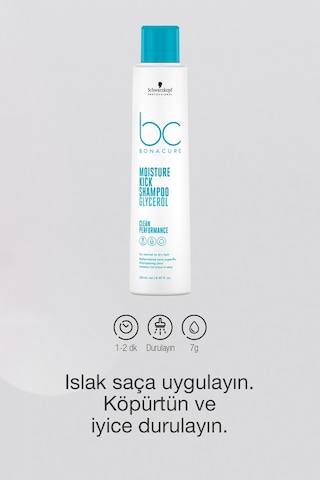 Schwarzkof Bc Clean Nem Yükleme Şampuanı 250 ML