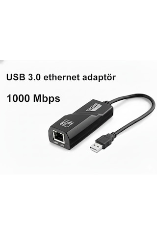 Ethernet Card Usb 3.0 1000mbps Siyah Hdx5274 Emr 1 Adet