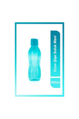Tupperware Eco+ Şişe Suluk Kolay Kapak Mavi 500 ML