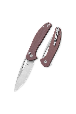 Bestechman Whalefin G10 Sap D2 Çelik Kamp Çakı Bmk18c Kum