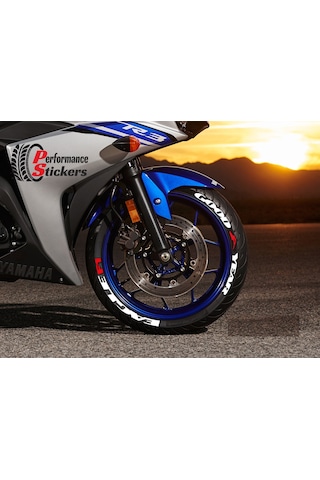 GOOD YEAR EAGLE Motorsiklet Lastik Yazısı Sticker 4 Adet s