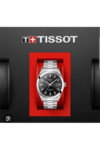 Tissot Gentleman Powermatic 80 T1274071105100 Erkek Kol Saati Gümüş