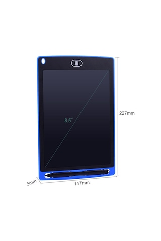 Grafik Not Yazma ve LCD Çizim Tableti 8.5 İnç siyah