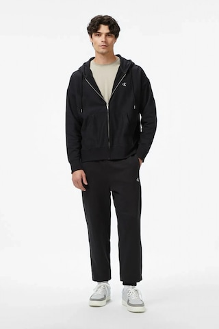 Calvin Klein Eu 350 Terry Monogram Erkek Siyah Eşofman Altı Lv04rd241g-ub1 Siyah