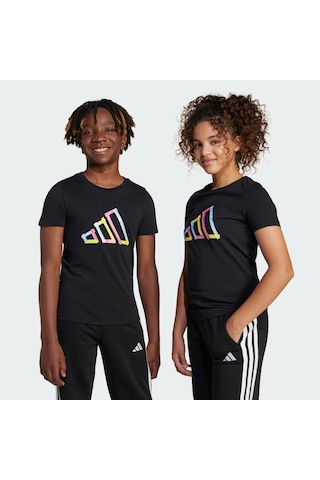 Adidas Jd4637 J T Tee Çocuk T-shirt Siyah