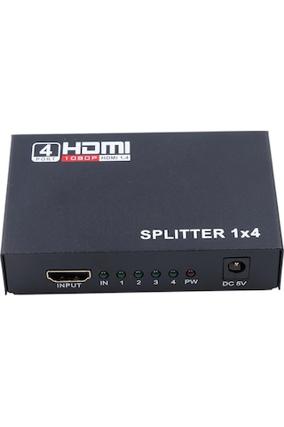 Ancheyn 4 Port Hdmi Splitter Çoklu Ekran Çoklayıcı Switch 4410