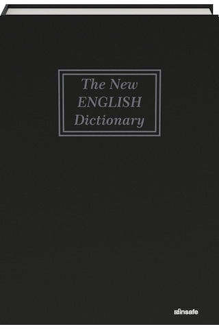 İnsafe Isc802B Büyük Boy Para Saklama Kasası Kitap Şeklinde Siyah
