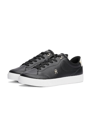 Tommy Hilfiger Kadın Essential Chic Court Sneaker Siyah Çok Renkli