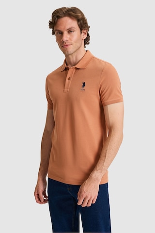 U.s. Polo Assn. Erkek Gül Kurusu Tişört Basic 50326920-vr026 Gul Kurusu